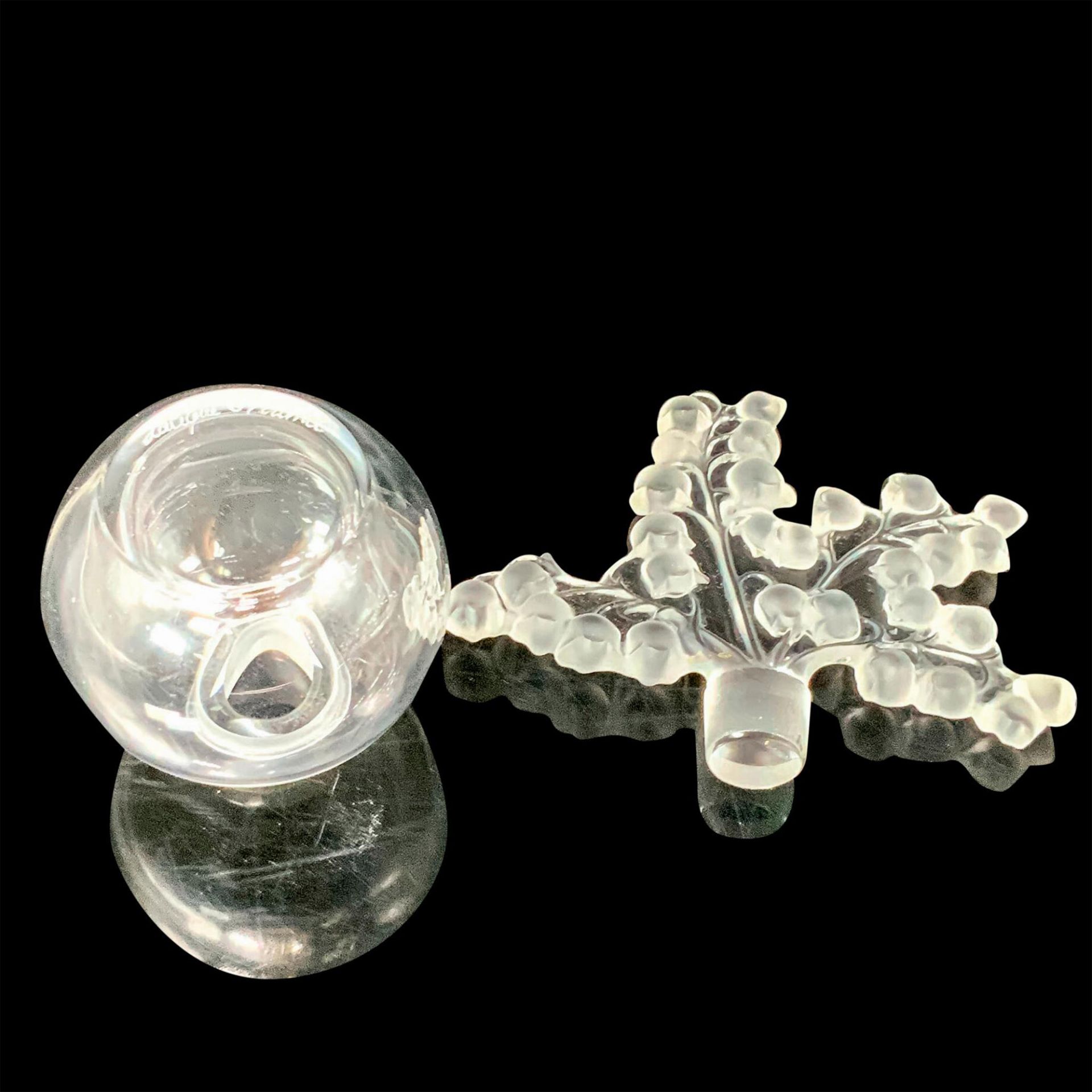 Lalique Clairefontaine Perfume Bottle and Stopper - Image 3 of 3