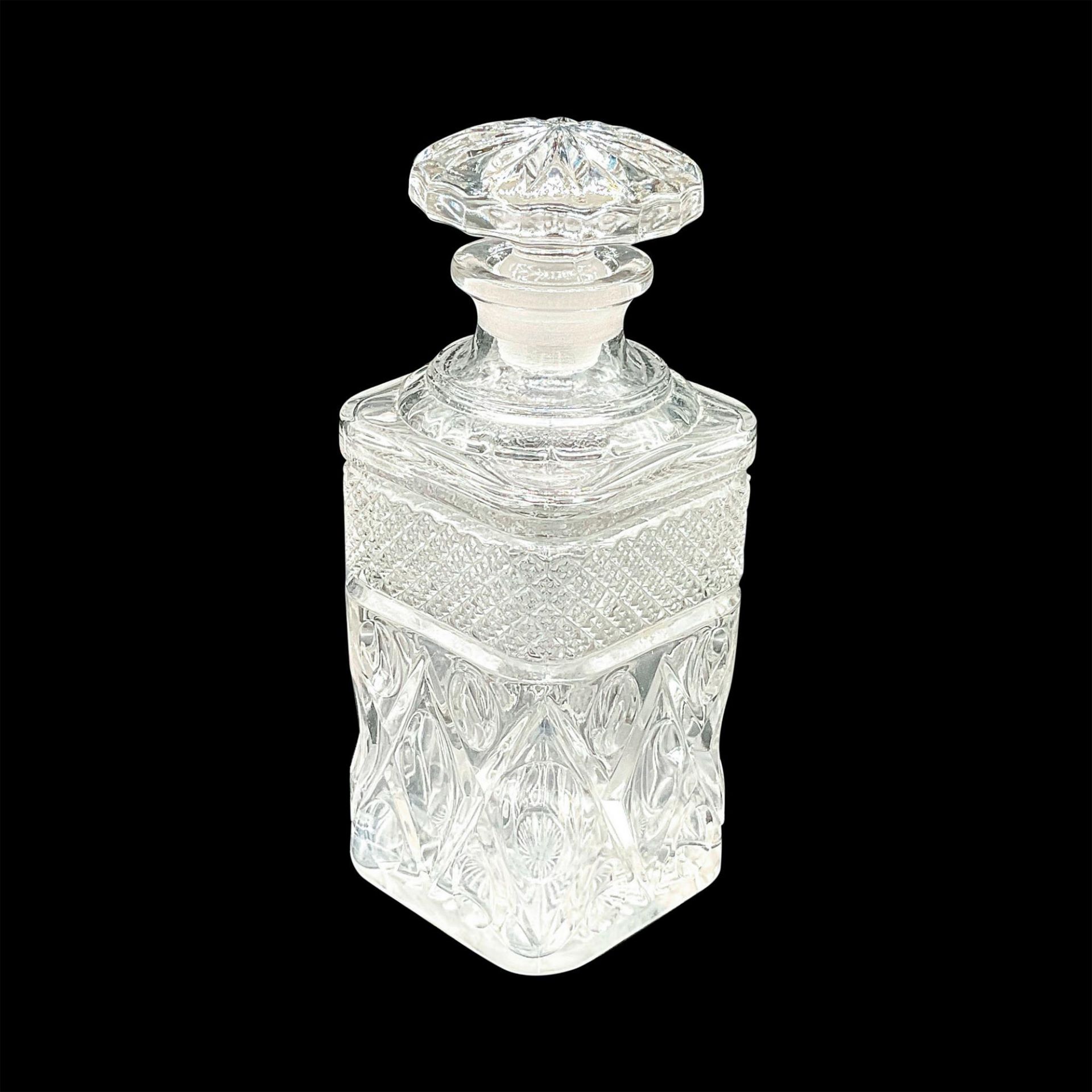 Imperial Glass-Ohio Cape Cod Clear Decanter with Stopper - Image 2 of 3