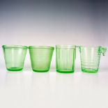4pc Vintage Glass Measuring Cups