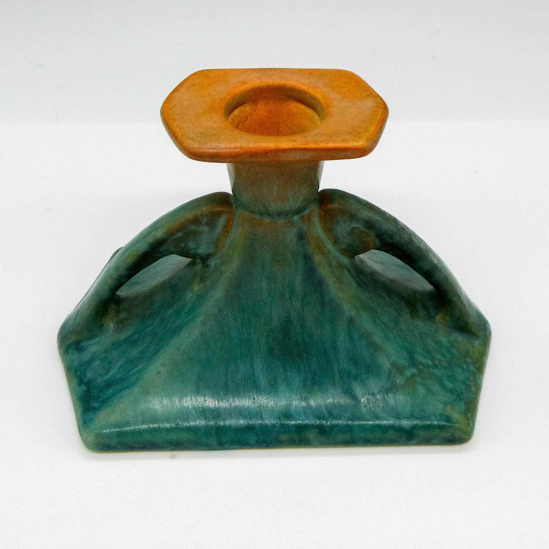 Roseville Pottery Candle Holder, Earlam - Bild 2 aus 3