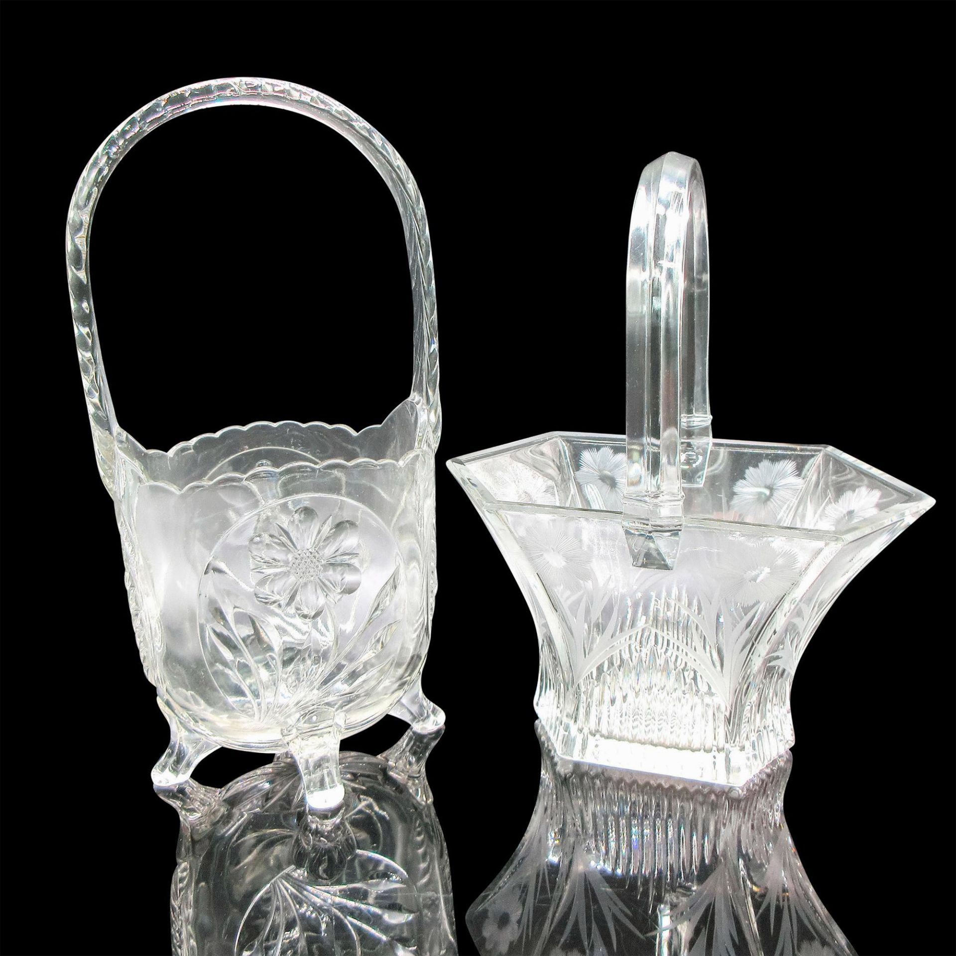 2pc Art Glass Tablewares