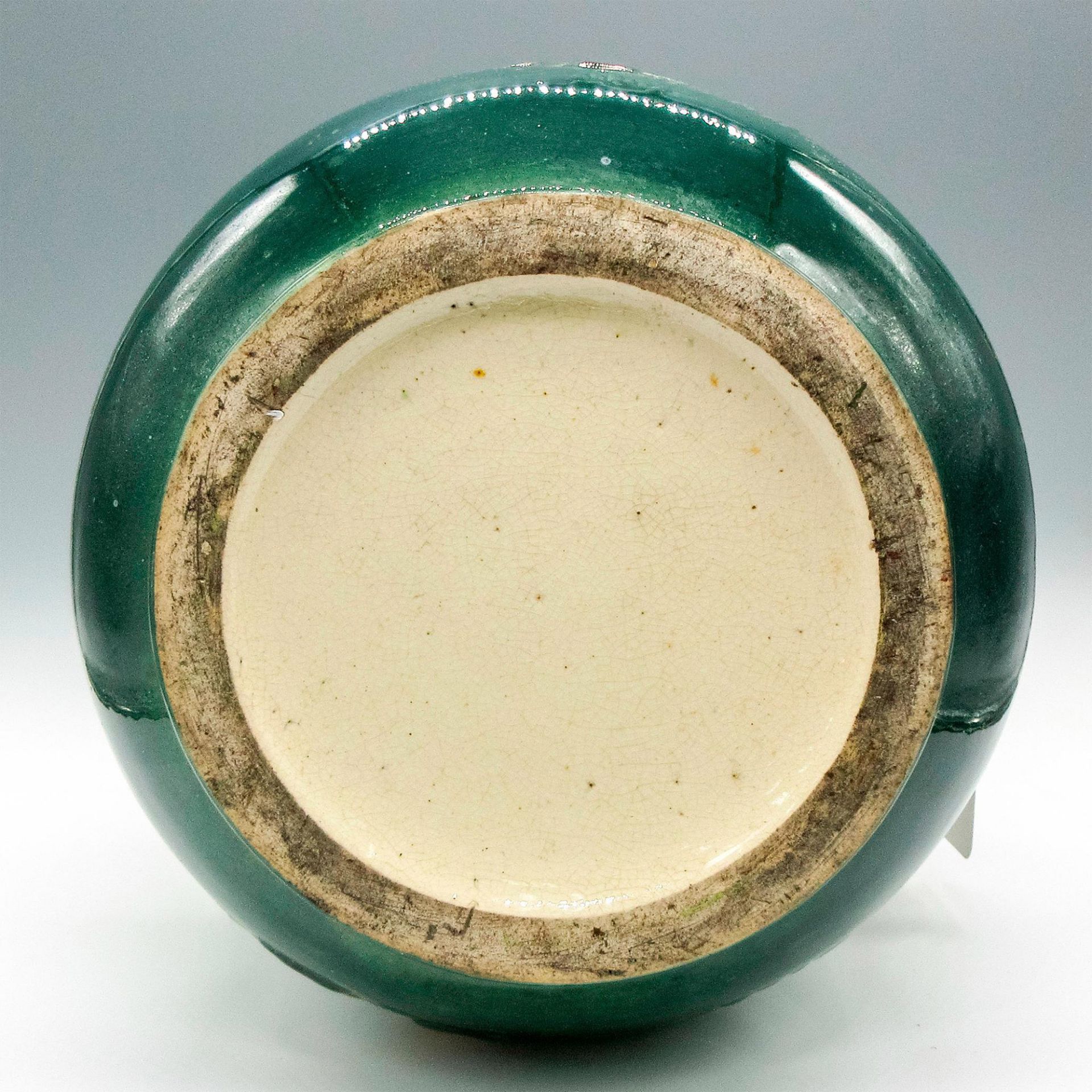 Vintage Dutch Stoneware Doubled Handled Pot - Bild 3 aus 3
