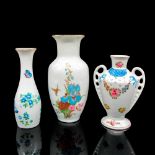 3pc Vintage Porcelain Bud Vases