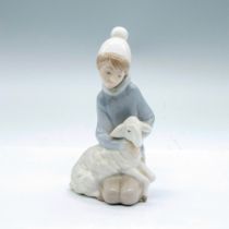 Shepherd with Lamb 1004676 - Lladro Porcelain Figurine