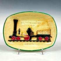 Pennsbury Pottery Rail Road Wall Plaque