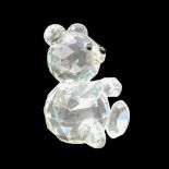 Swarovski Silver Crystal Small Figurine, Bear