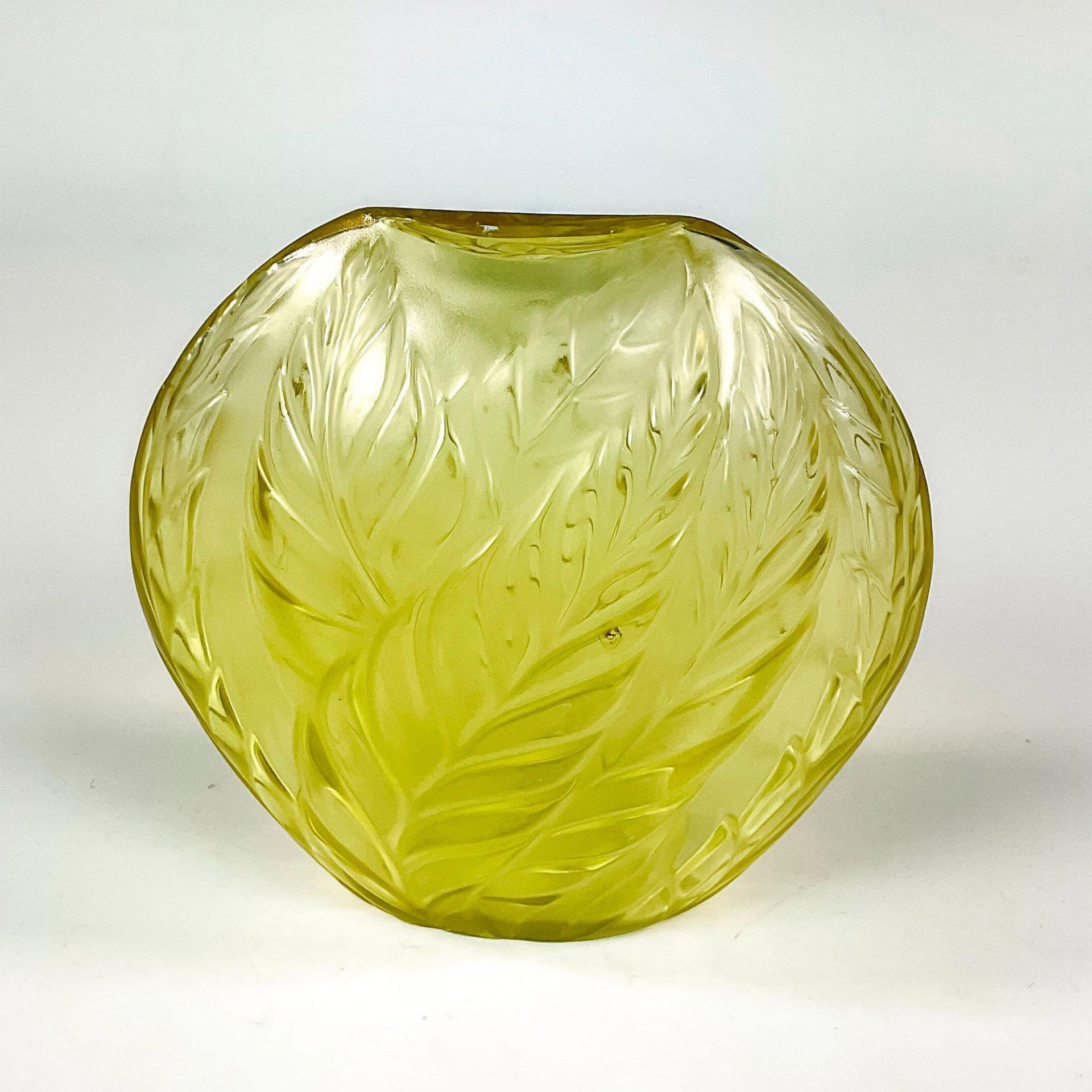 Lalique Crystal Vase, Filicaria - Image 2 of 5