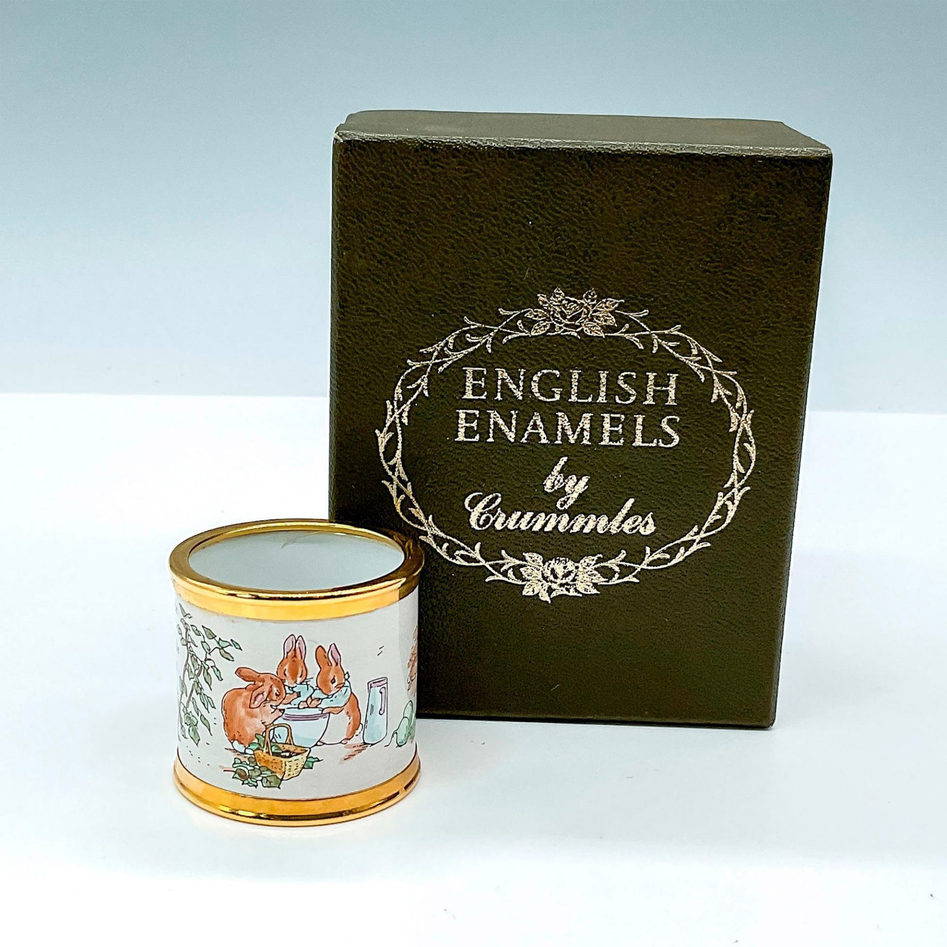 Crummles Beatrix Potter English Enamels Napkin Ring - Bild 4 aus 4