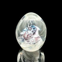 BSG Art Glass Spiral Paperweight