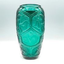 Lalique Crystal Vase, Green, Hesperides
