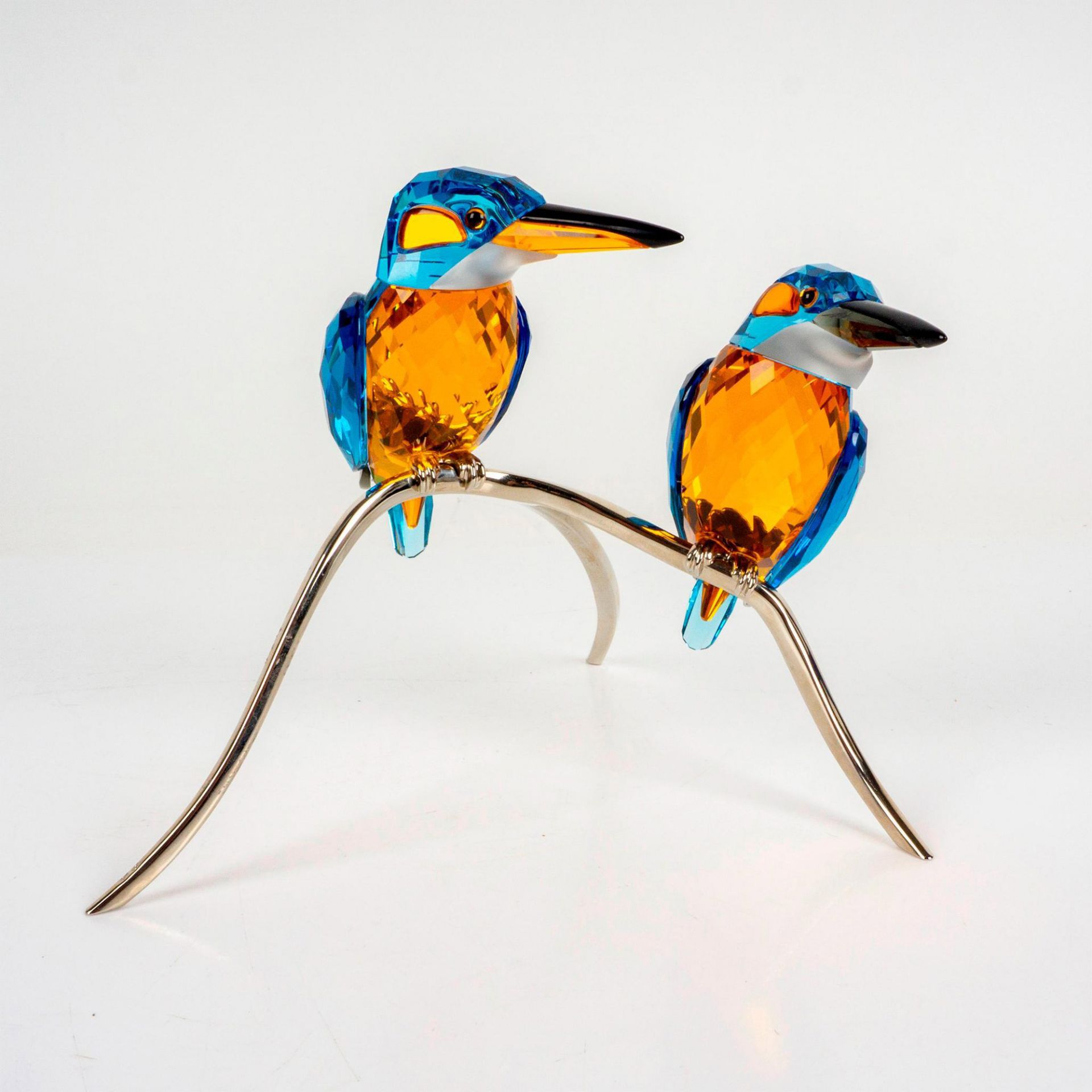 Swarovski Crystal Paradise Figurine, Kingfishers