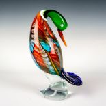 Murano Art Glass Duck Sculpture