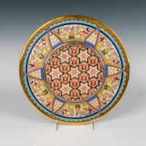 Spanish Ceraco Decorative Porcelain Plate