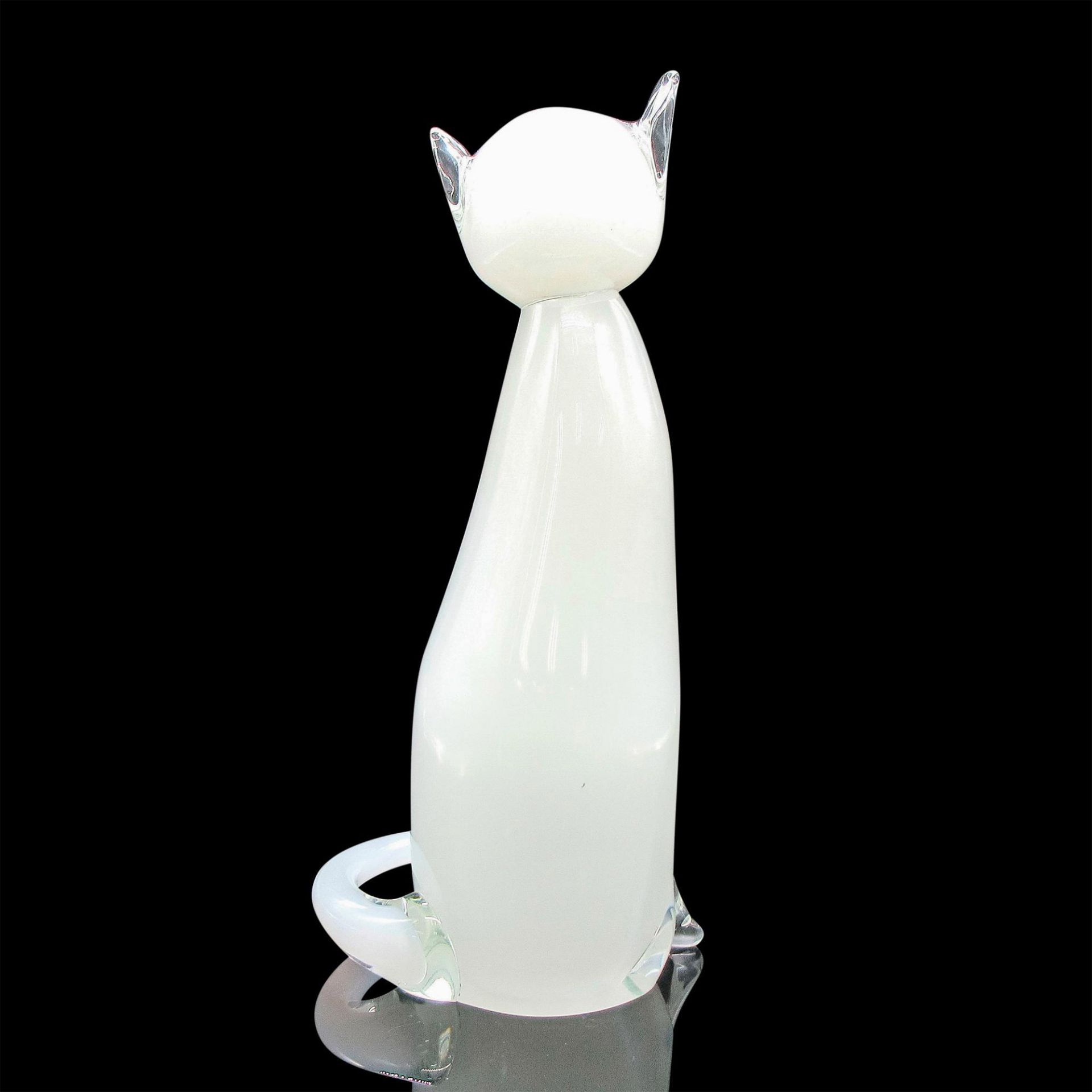 Murano Glass Figurine, Cat - Image 2 of 4