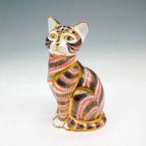 Royal Crown Derby Bone China Figurine, Cat