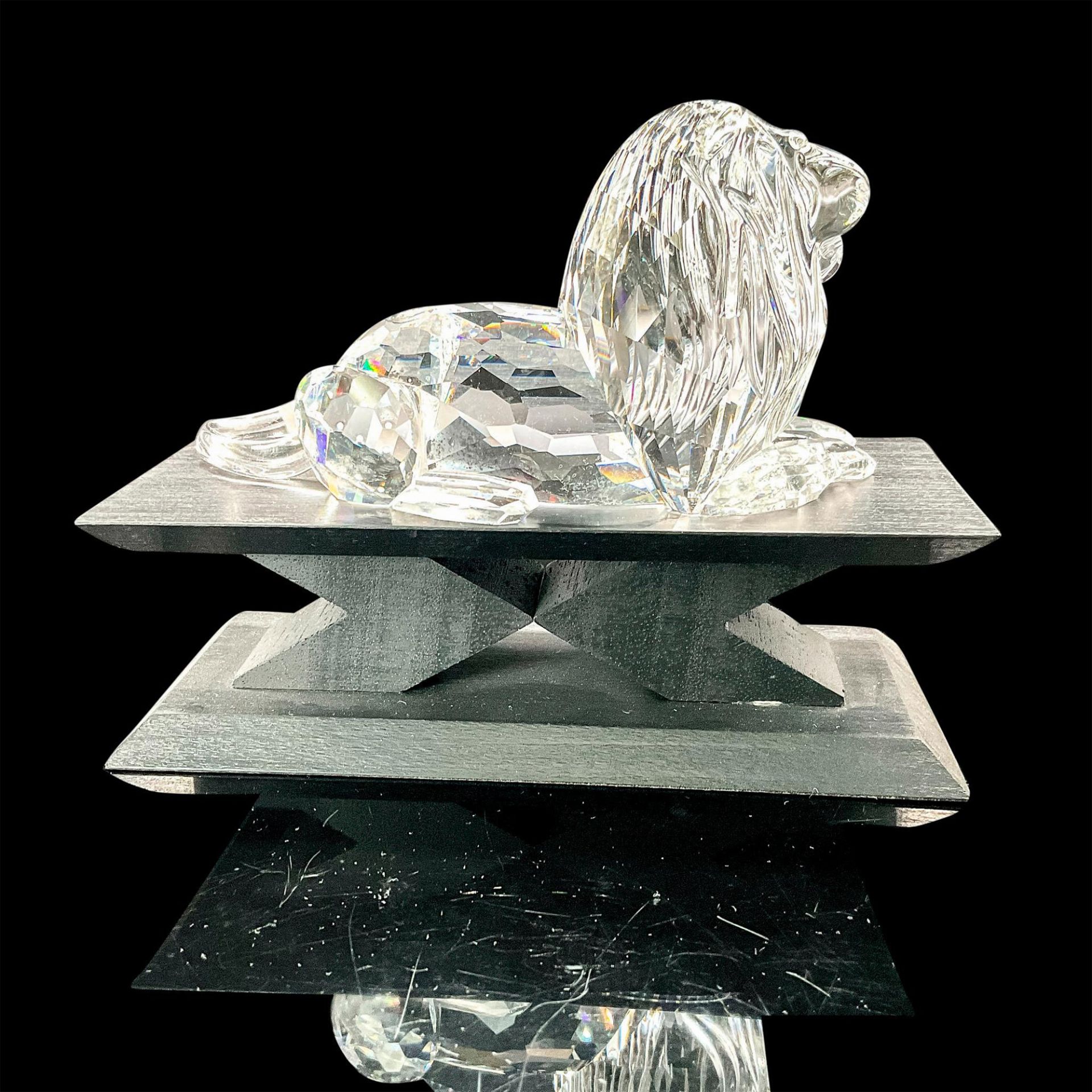 Swarovski Crystal Figurine, Lion Annual Edition with Base - Bild 2 aus 4