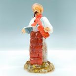 Zelezny Brod Czech Glass Figurine Bricklayer Jaroslav Brycha