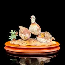 Lorenz Hutschenreuther Figural, Off Season, Three Quails