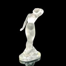 Lalique Crystal Statuette, Danseuse Bras Baisse
