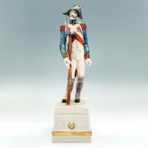 Cacciapuoti Porcelain Napoleonic Figurine, Veteran Rifle