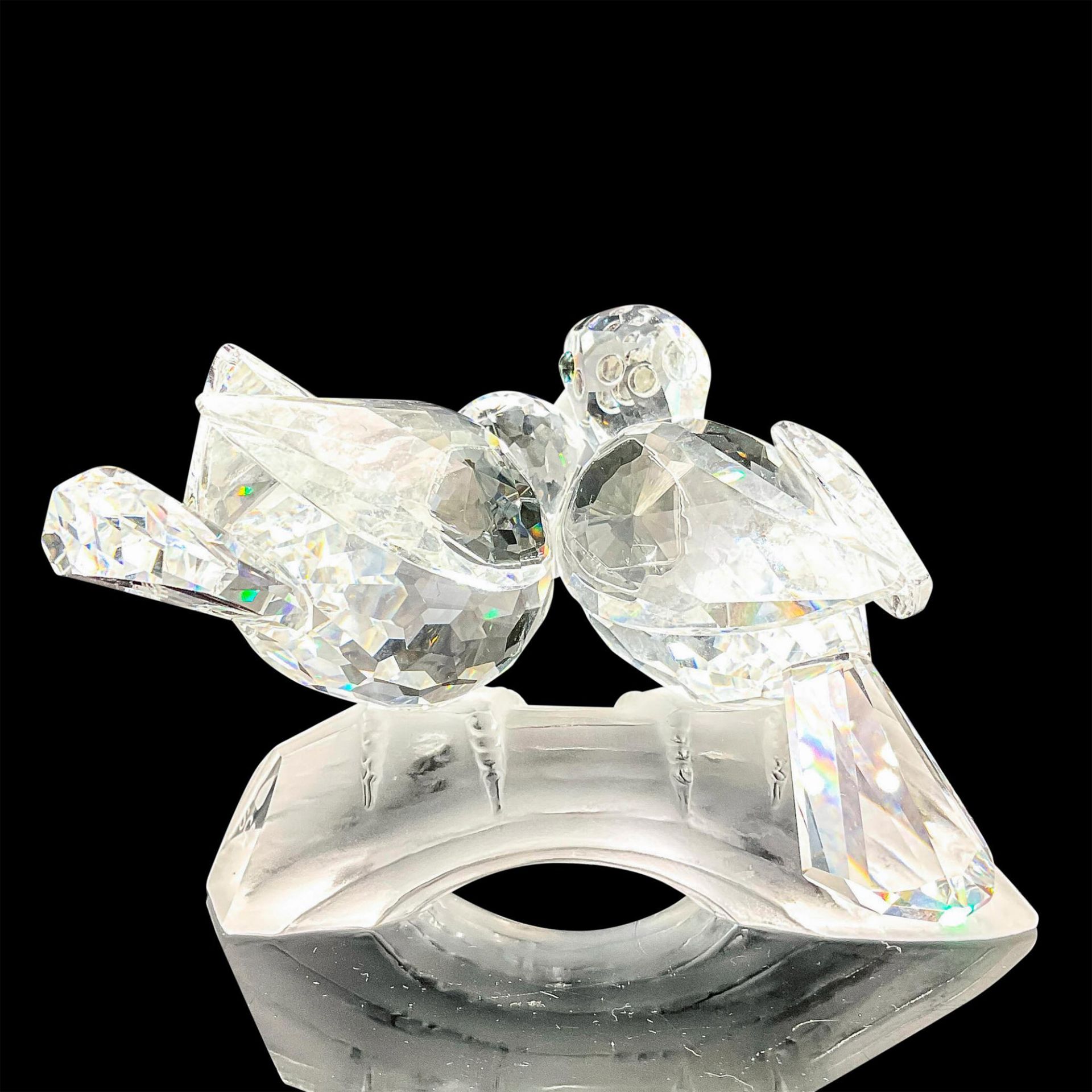 Swarovski Crystal Figurine, Amour Turtledoves - Image 3 of 4