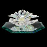 Swarovski Crystal Figurine, Maxi Flower Arrangement + Base