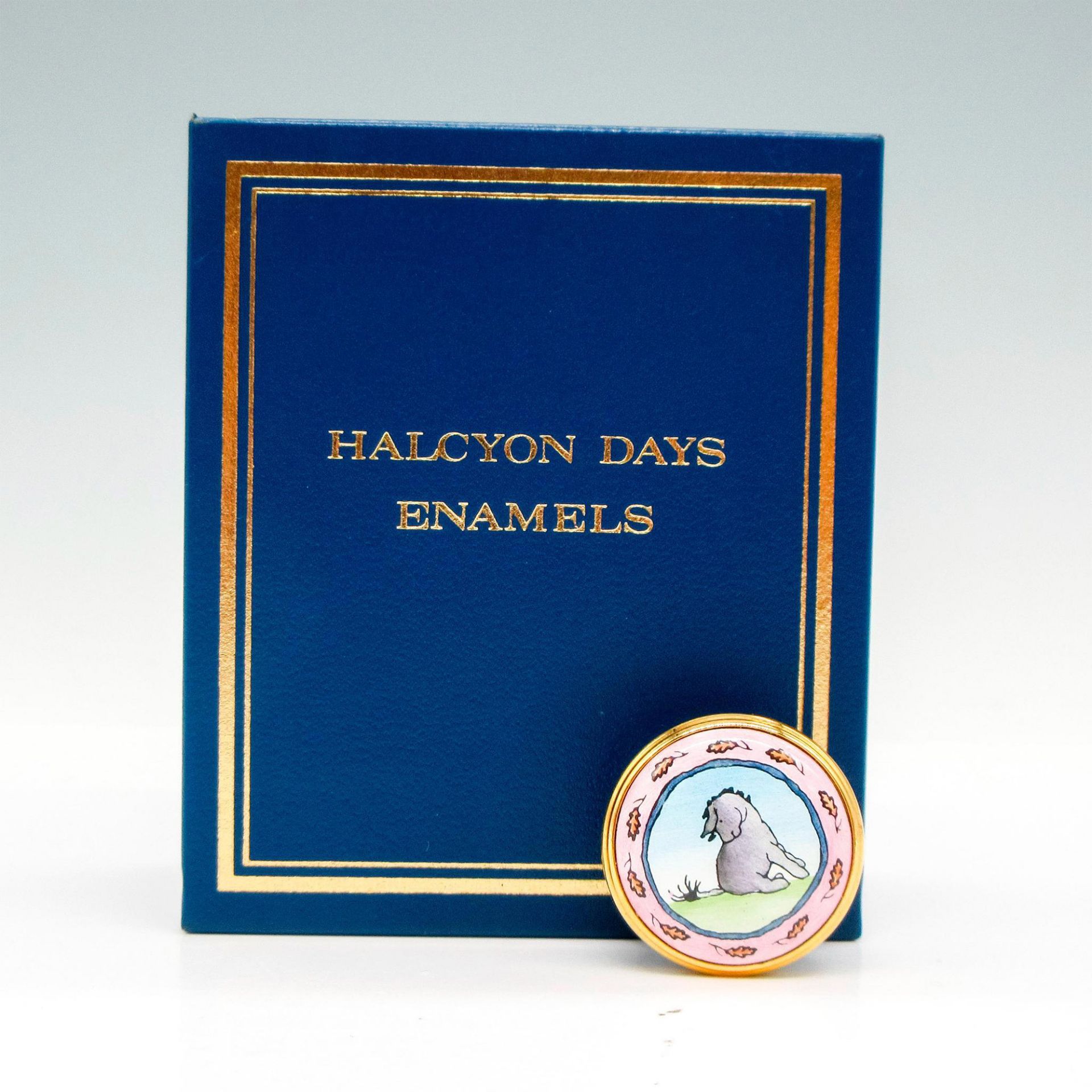 Halcyon Days Disney Enamels Trinket Box, Classic Pooh Eeyore - Bild 4 aus 4