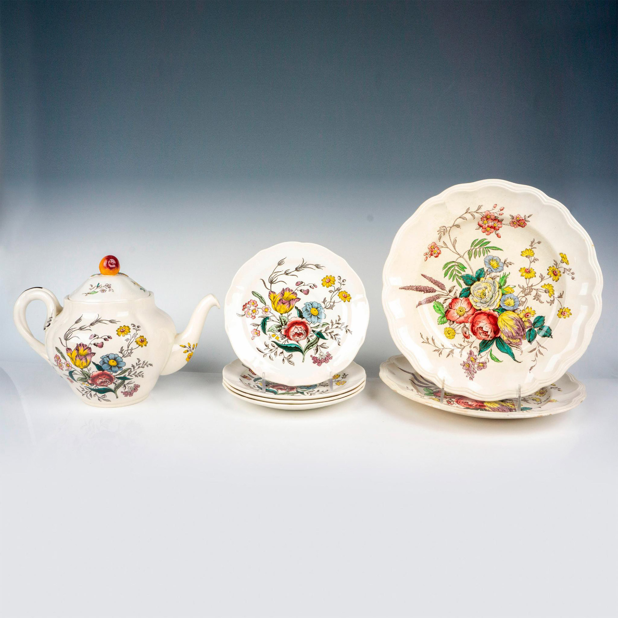 7pc Spode Copeland Porcelain Luncheon Set