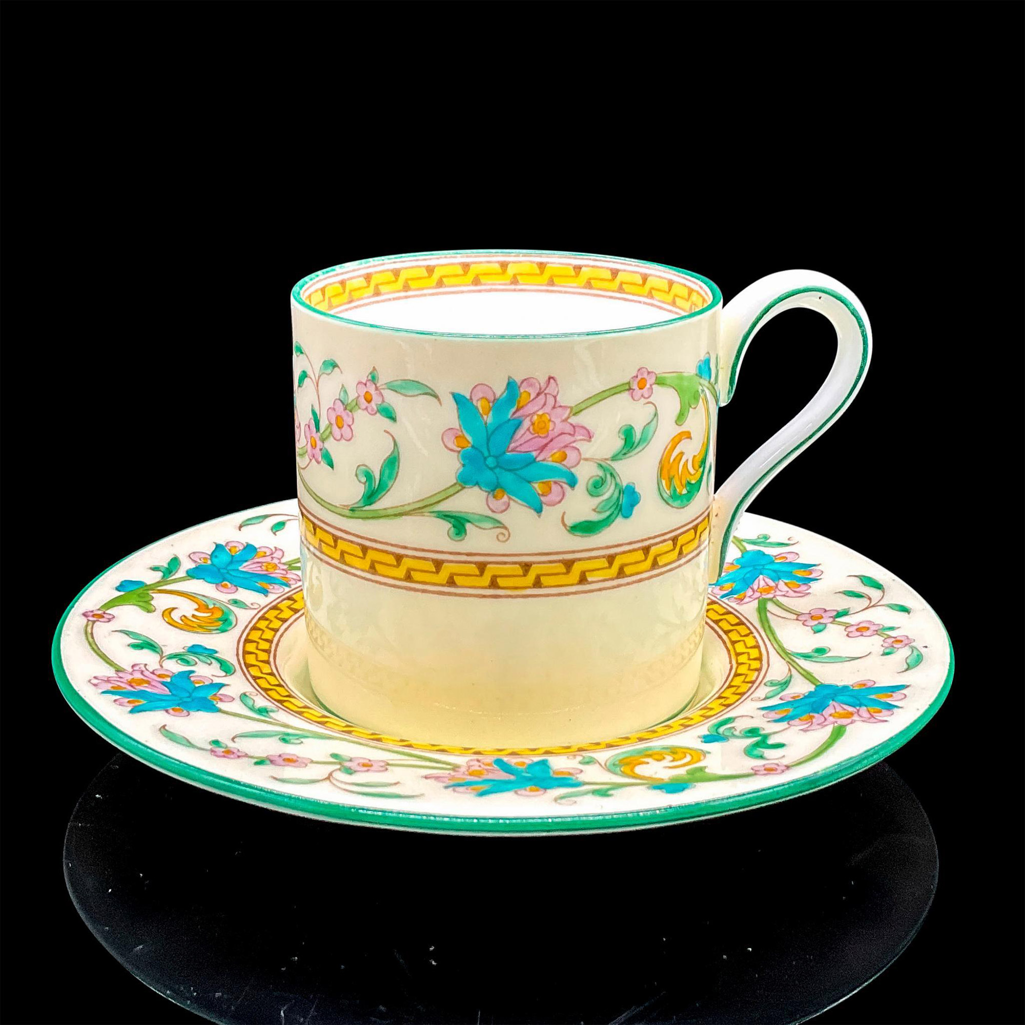 12pc Wedgwood Demitasse Cups and Saucers, Shah - Image 2 of 4