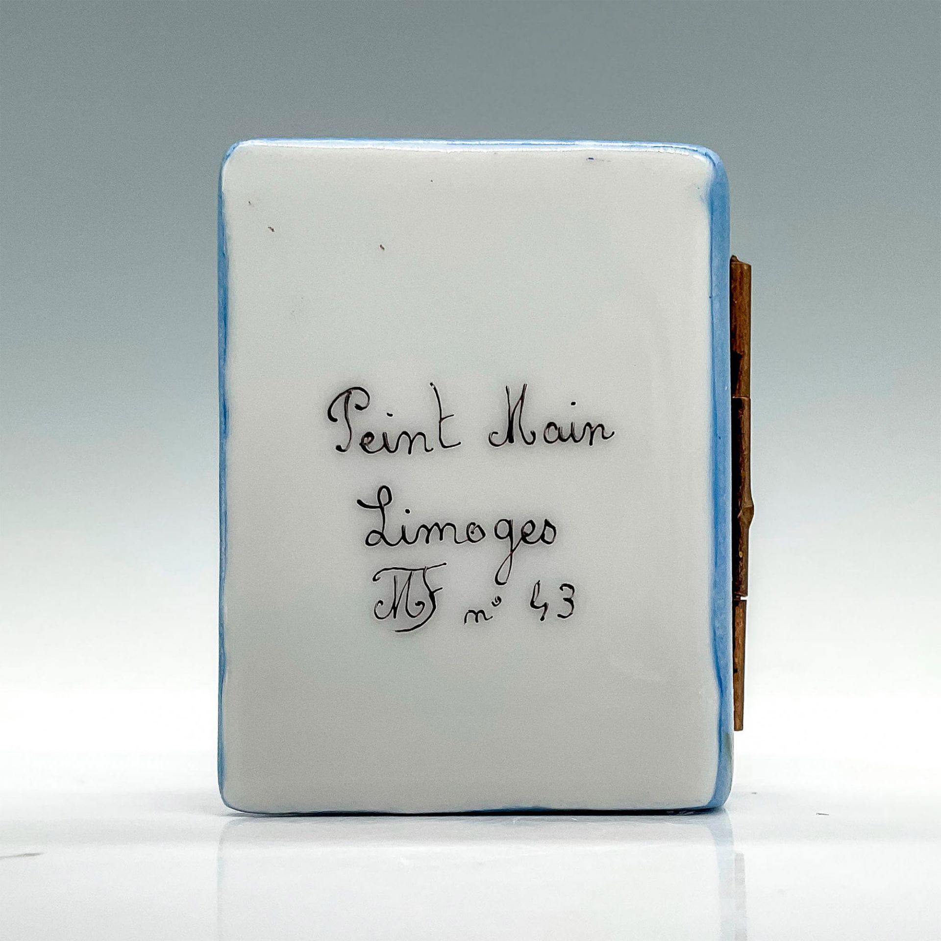 Limoges Porcelain Charm Box, Lyrics of Love - Bild 4 aus 4