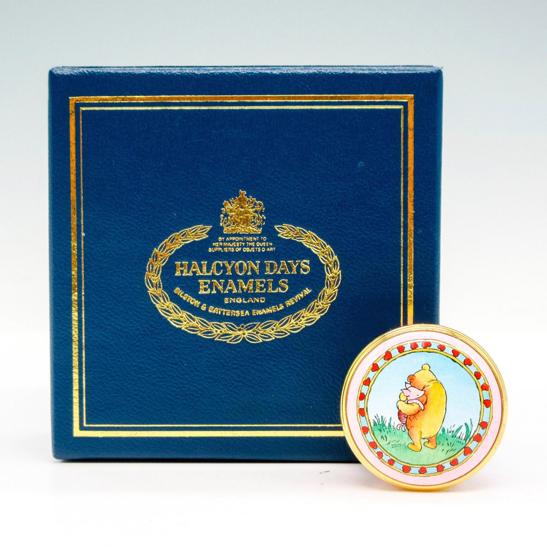 Halcyon Days Disney Enamels Trinket Box, Classic Pooh - Bild 4 aus 4