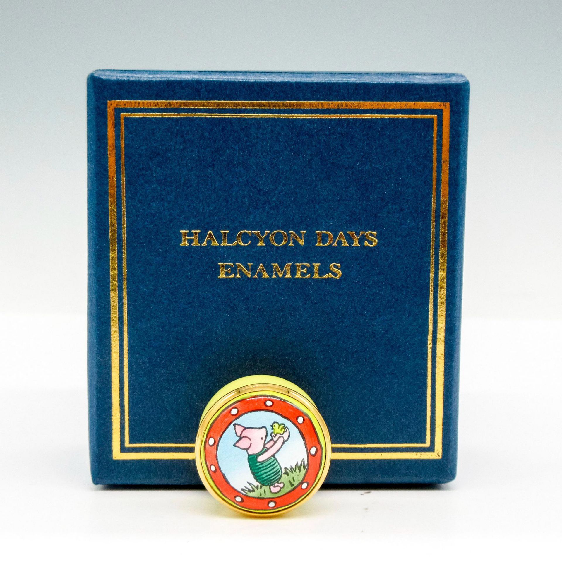 Halcyon Days Disney Enamels Trinket Box, Classic Pooh - Bild 4 aus 4
