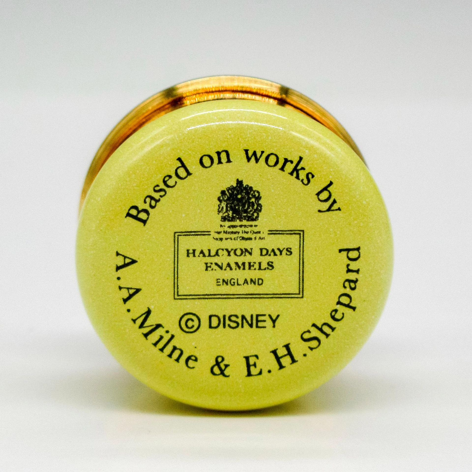 Halcyon Days Disney Enamels Trinket Box, Classic Pooh - Bild 3 aus 4