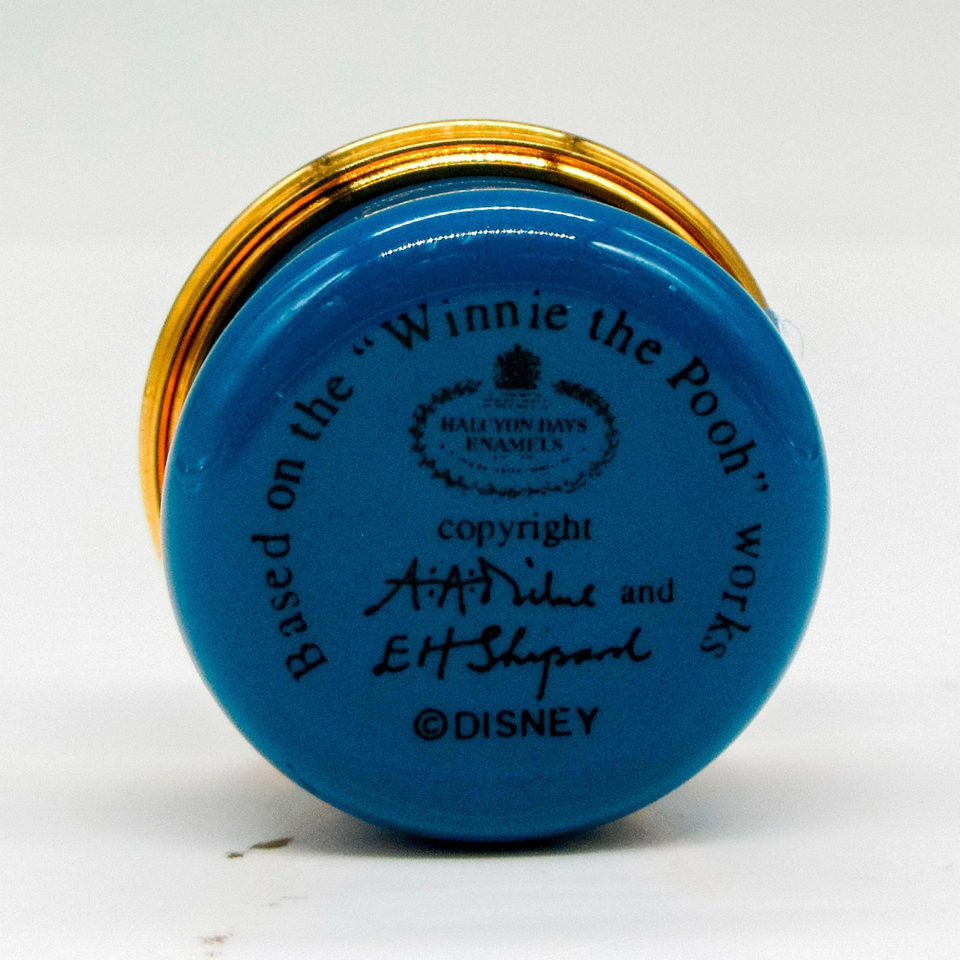 Halcyon Days Disney Enamels Trinket Box, Classic Pooh Eeyore - Bild 3 aus 4