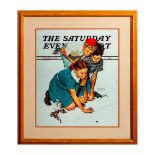 Norman Rockwell (American 1894-1978), Framed Print on Board