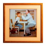 Norman Rockwell (American 1894-1978), Framed Print on Board