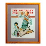 Norman Rockwell (American 1894-1978), Framed Print on Board