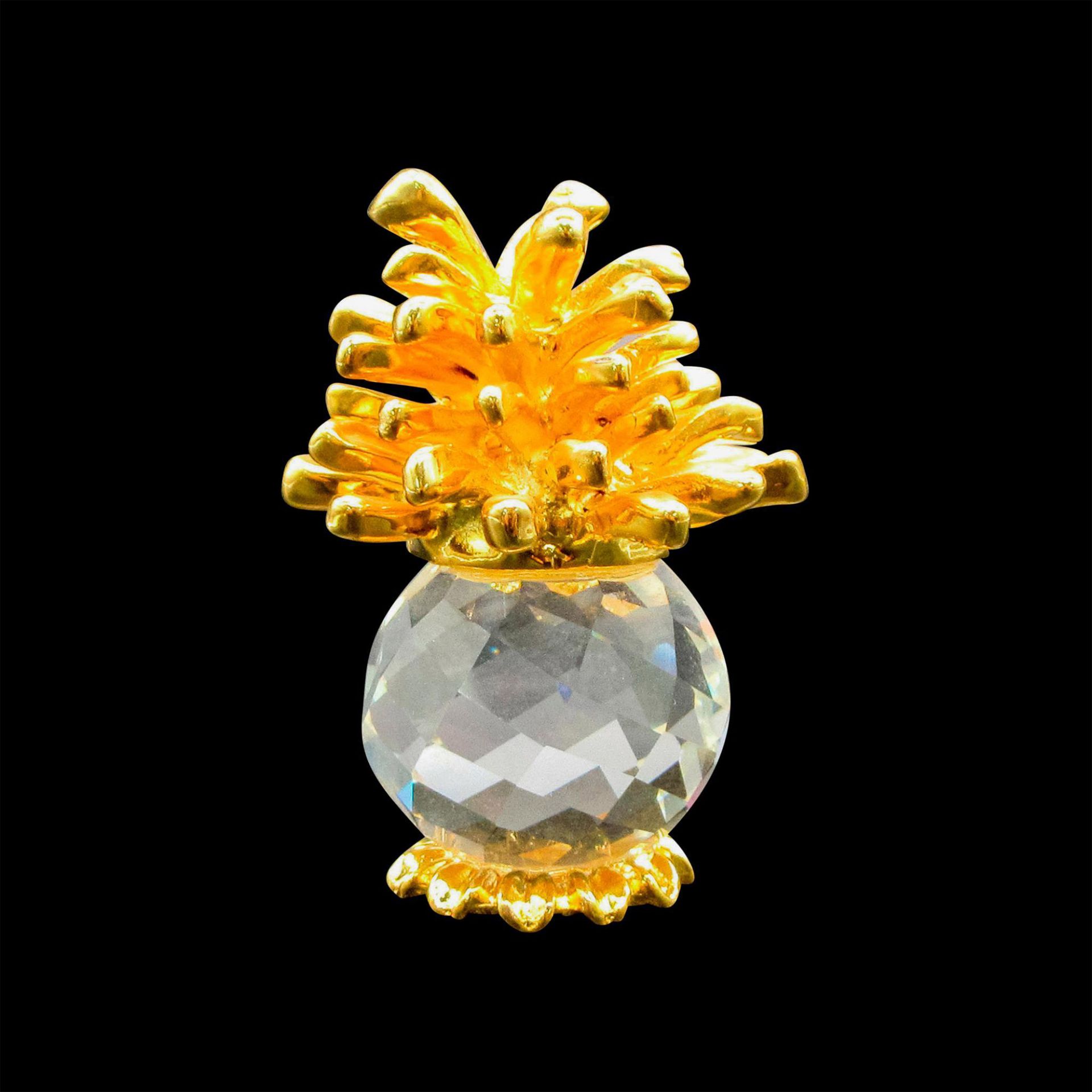 Kenzo Crystal Figurine, Mini Pineapple