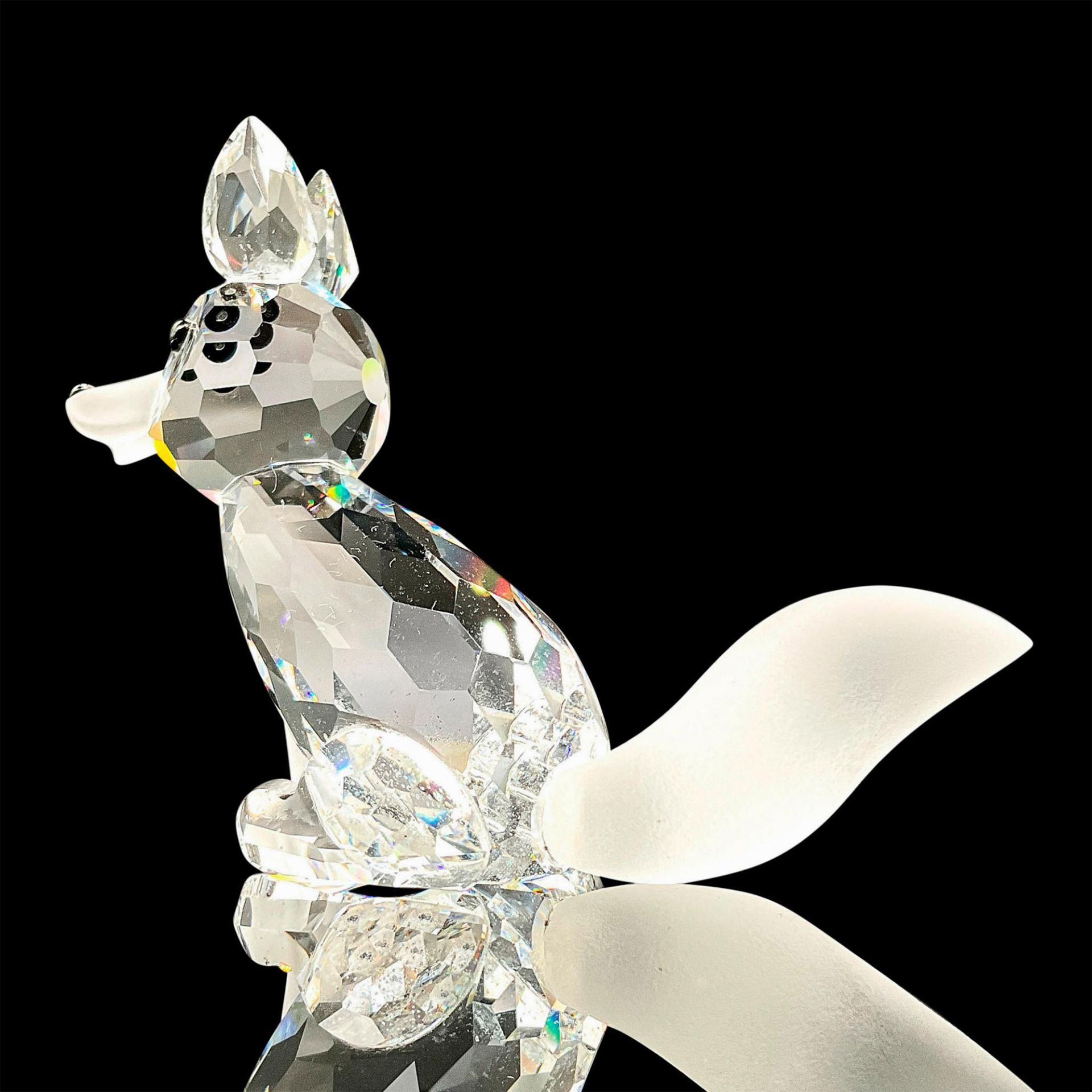 Swarovski Silver Crystal Figurine, Seated Fox - Image 3 of 4
