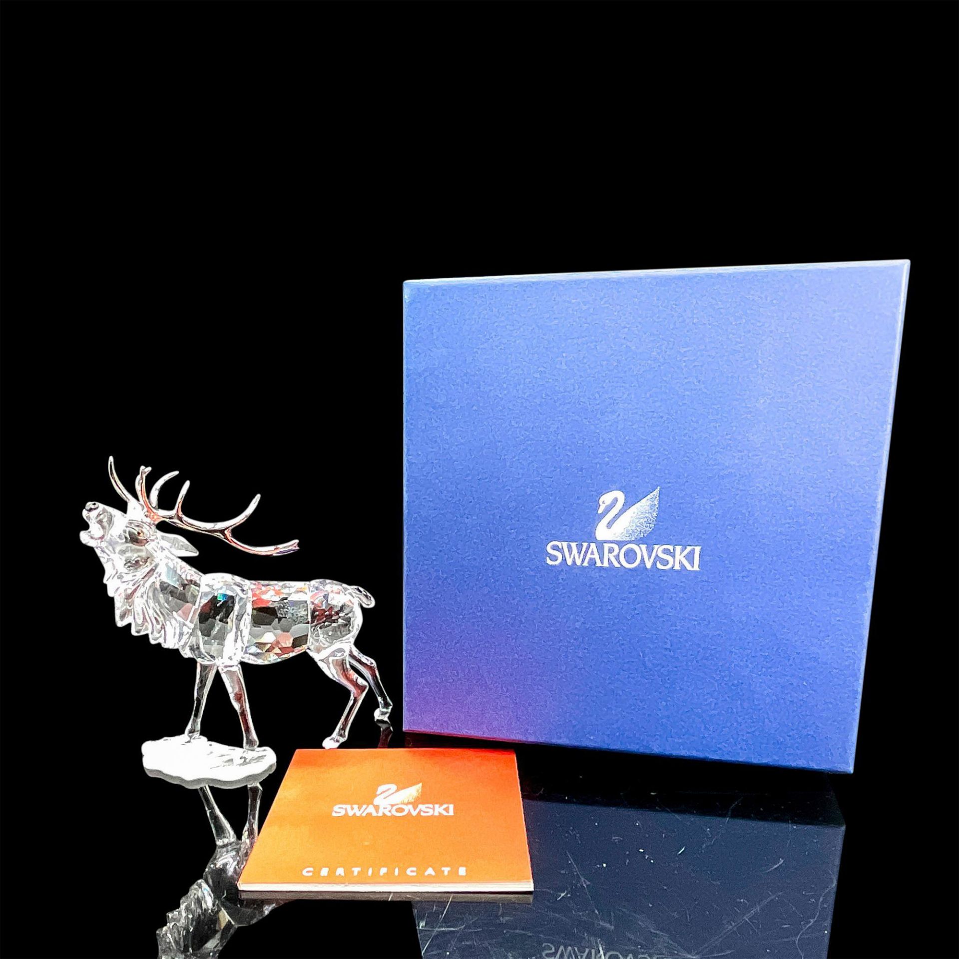 Swarovski Crystal Figurine, Elk Stag - Bild 2 aus 5