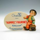 Goebel Hummel Authorized Dealer Plaque, Merry Wanderer 187