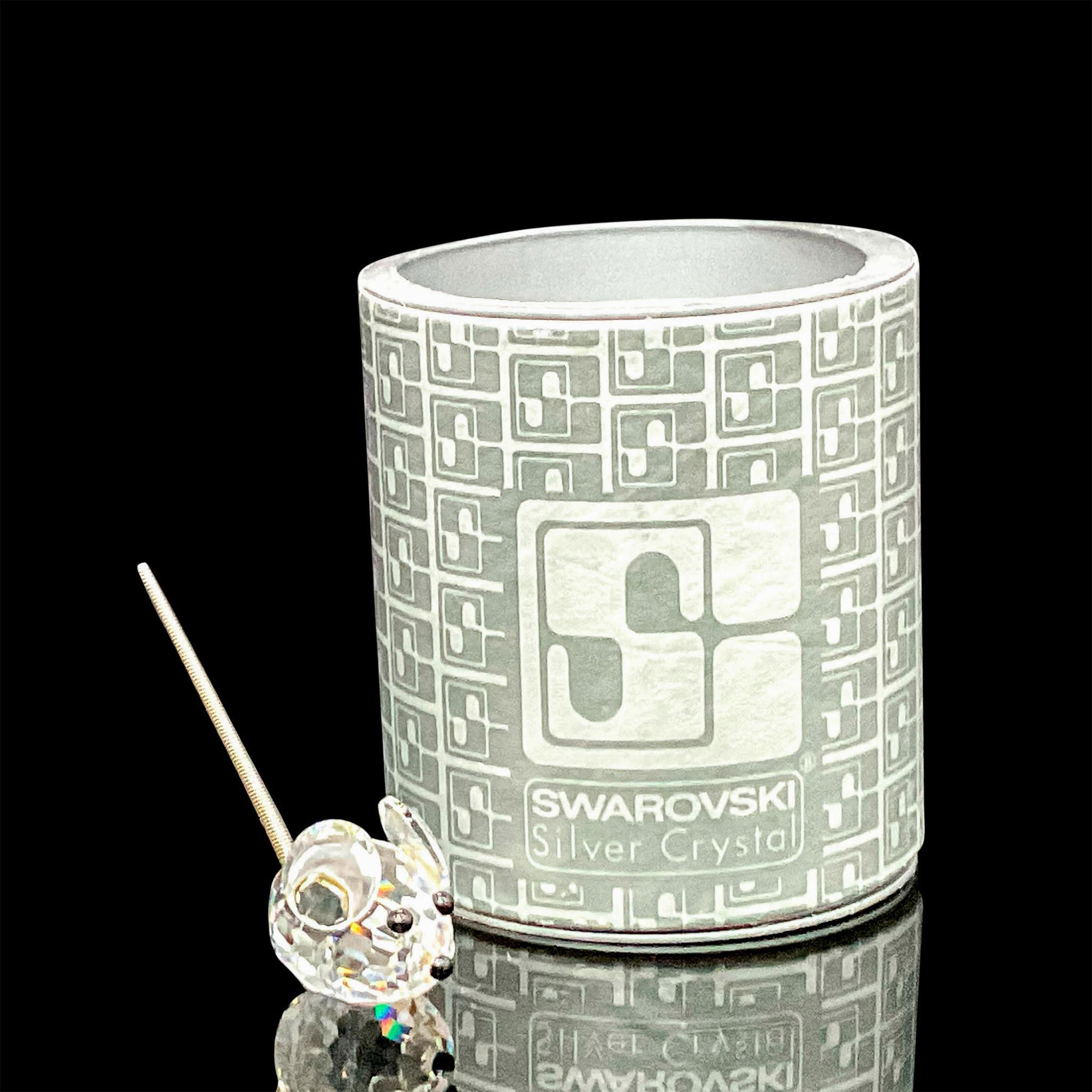 Swarovski Silver Crystal Figurine, Mini Mouse - Image 2 of 3