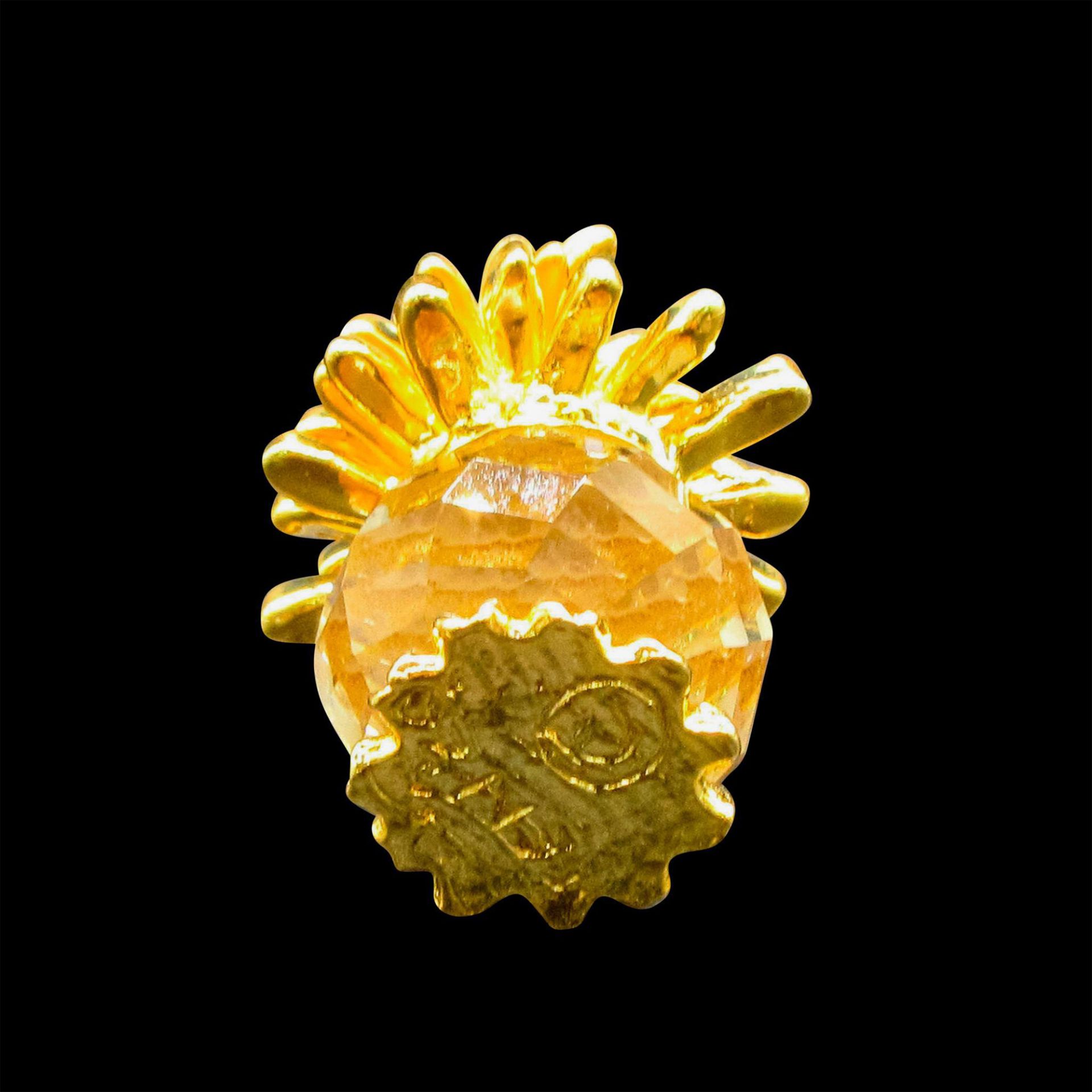 Kenzo Crystal Figurine, Mini Pineapple - Image 3 of 3