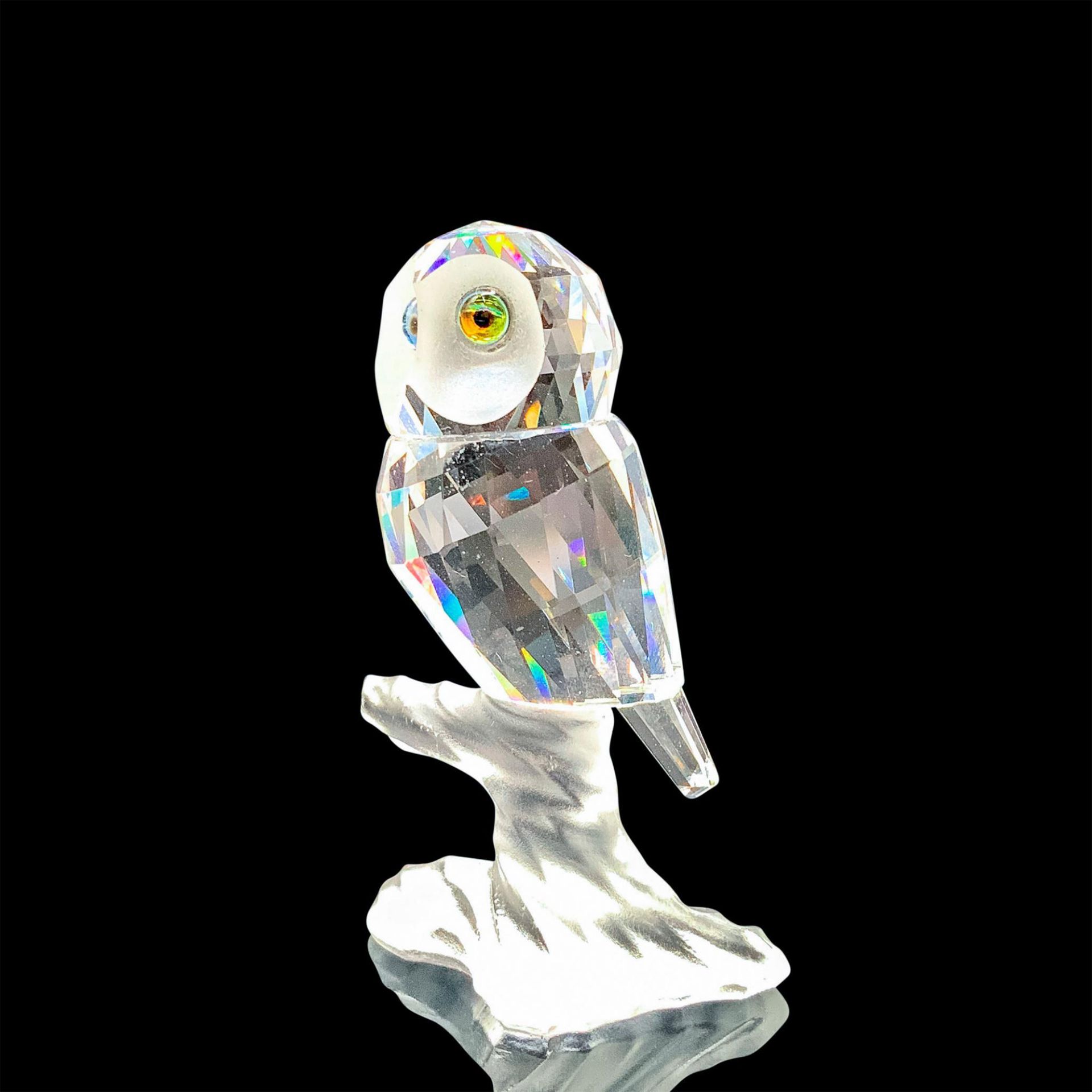 Swarovski Crystal Figurine, Owl on Branch - Image 3 of 5