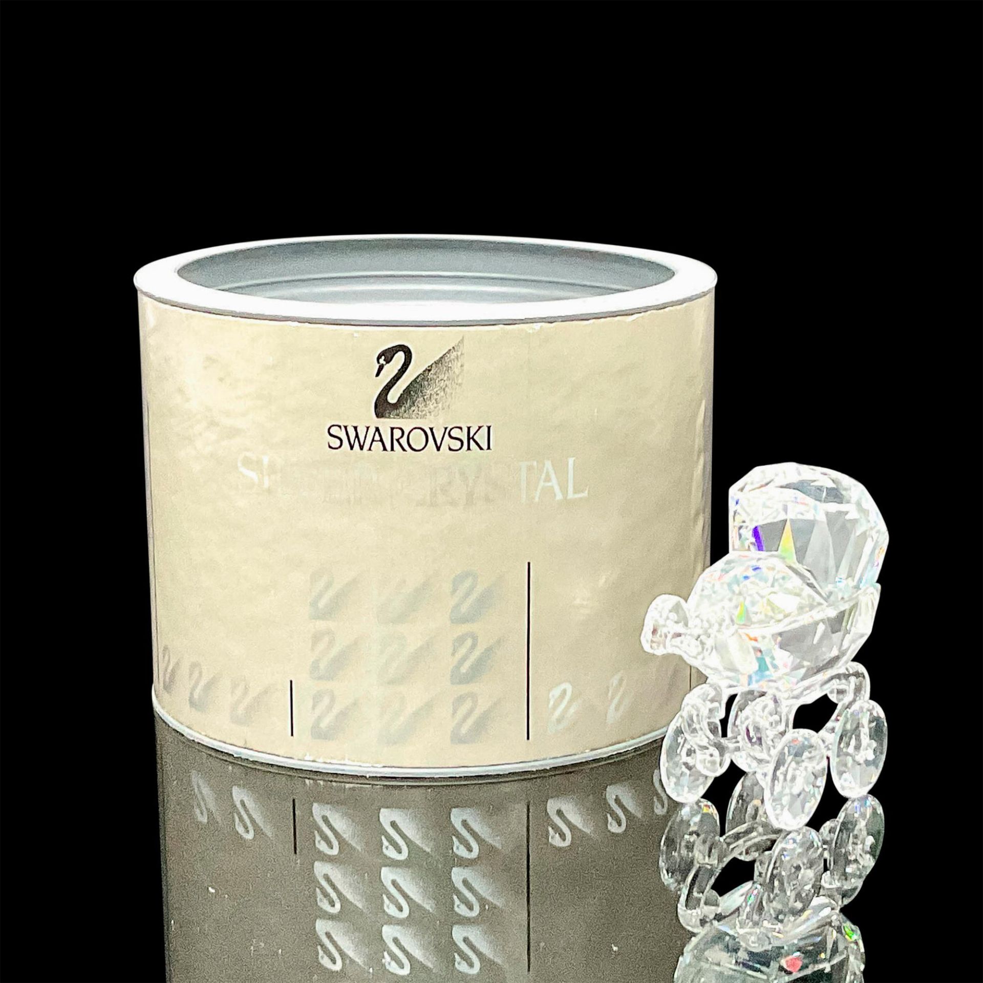 Swarovski Silver Crystal Figurine, Baby Carriage - Bild 2 aus 3