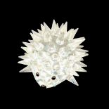 Hedgehog - Swarovski Crystal Figure