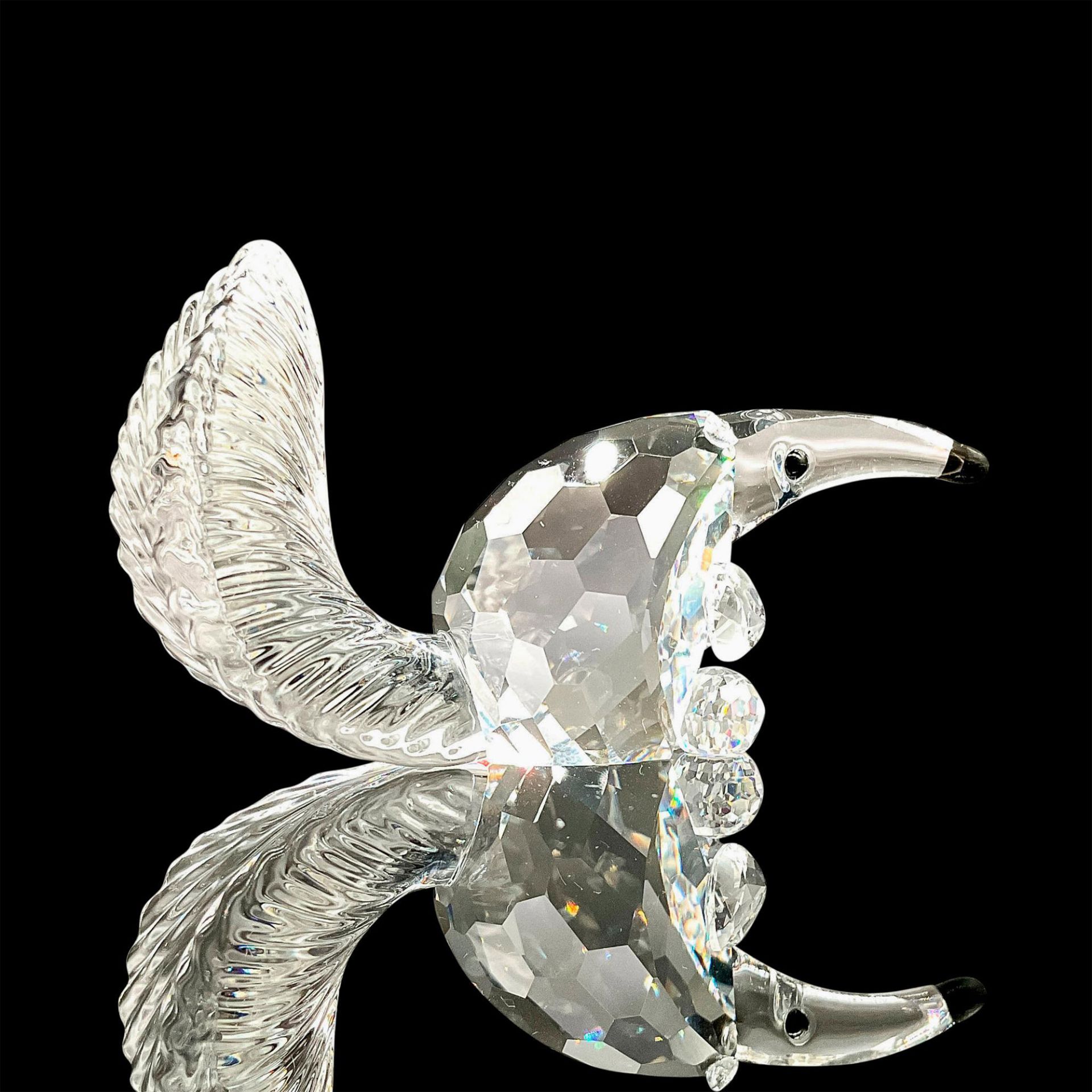 Swarovski Silver Crystal Miniature Figurine, Anteater - Image 3 of 4