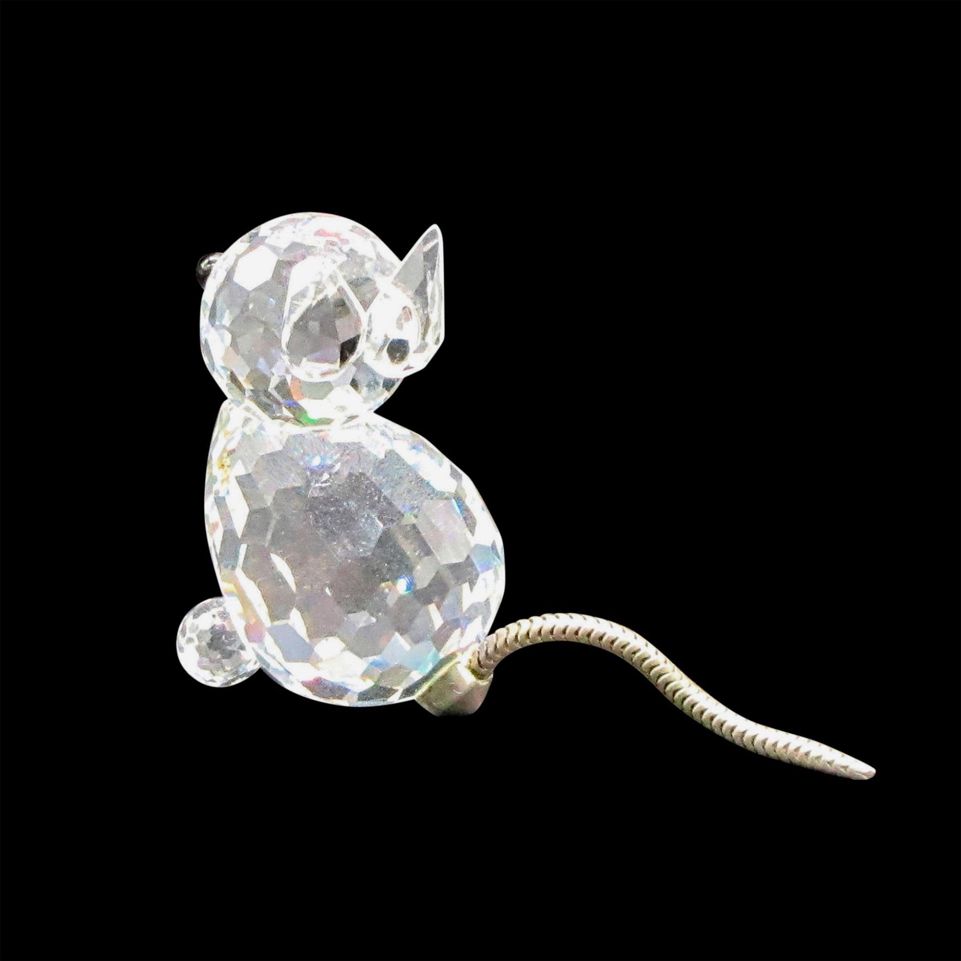 Swarovski Crystal Mini Figurine, Cat - Bild 2 aus 2