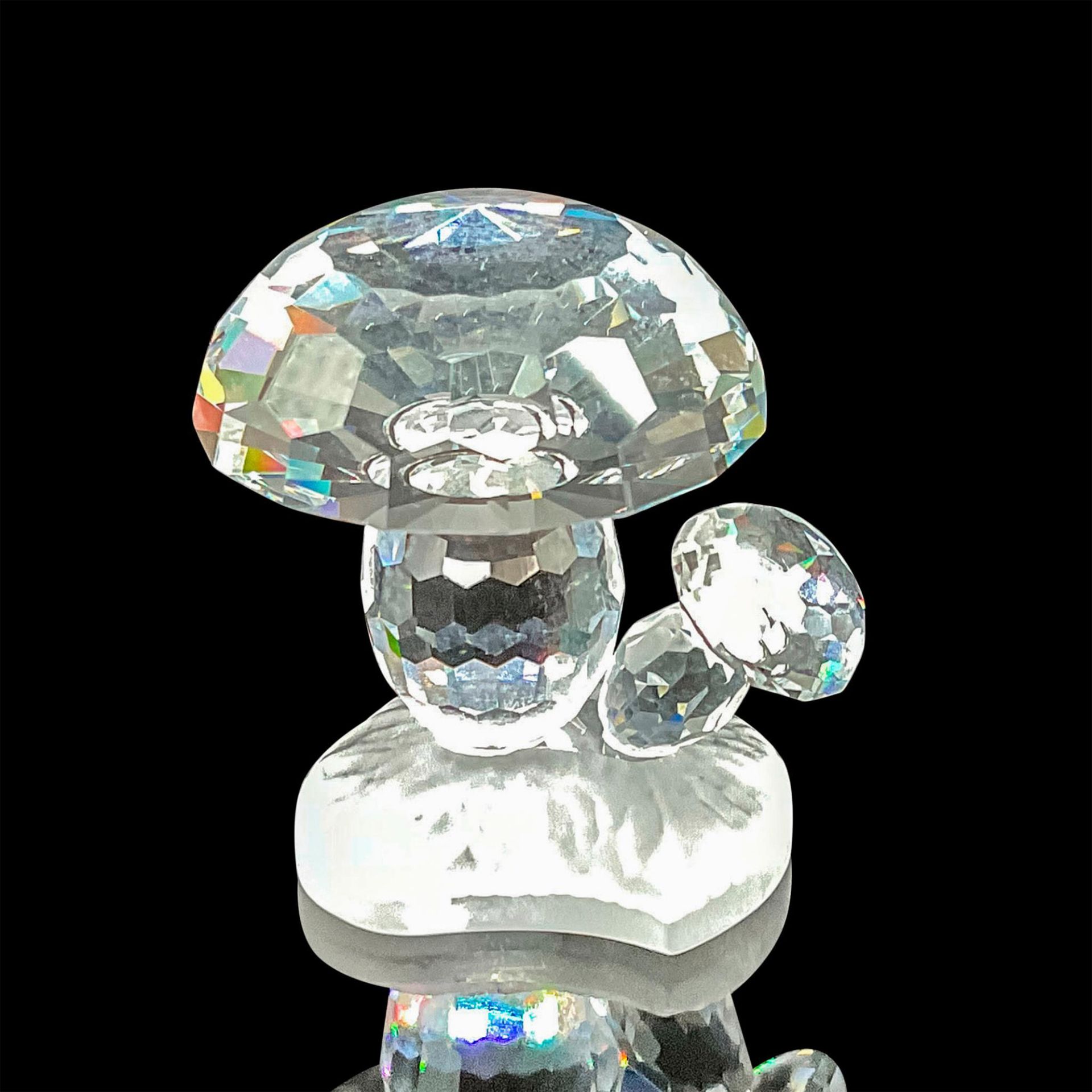 Swarovski Crystal Figurine, Mushrooms