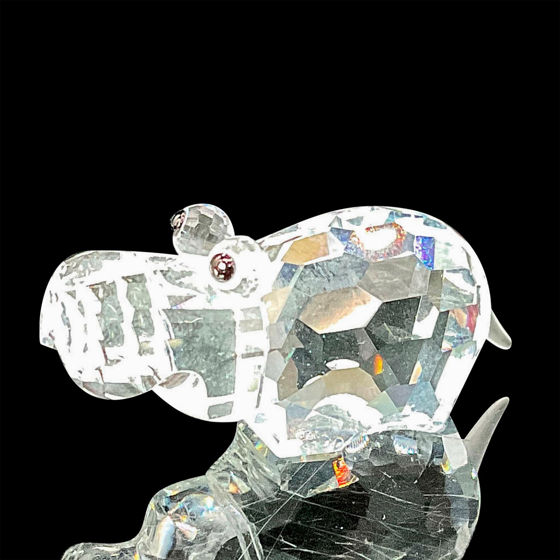 Swarovski Crystal Figurine, Hippopotamus - Image 2 of 3